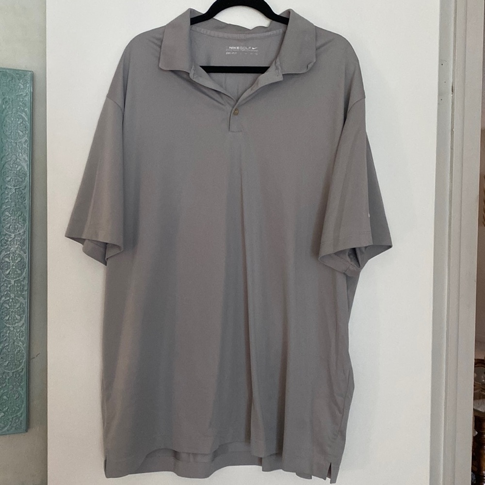 Nike Golf Dri-Fit Shirt - 3XL Grey, Like New